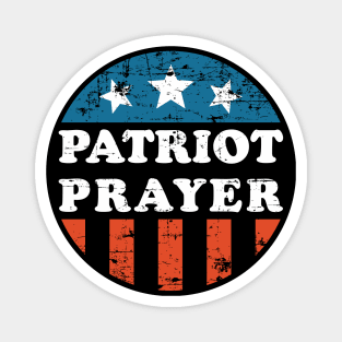 Patriot Prayer Distressed Magnet